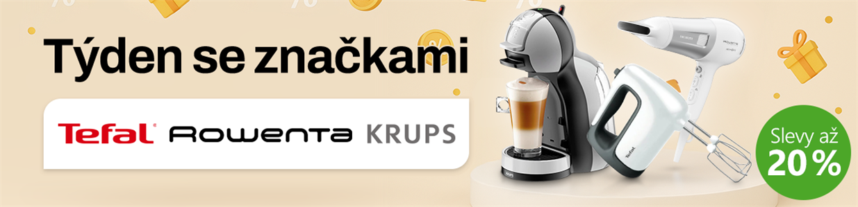 spotřebiče Tefal, Rowenta, Krups